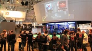 The International Dota 2 video game tournament - CC BY-SA