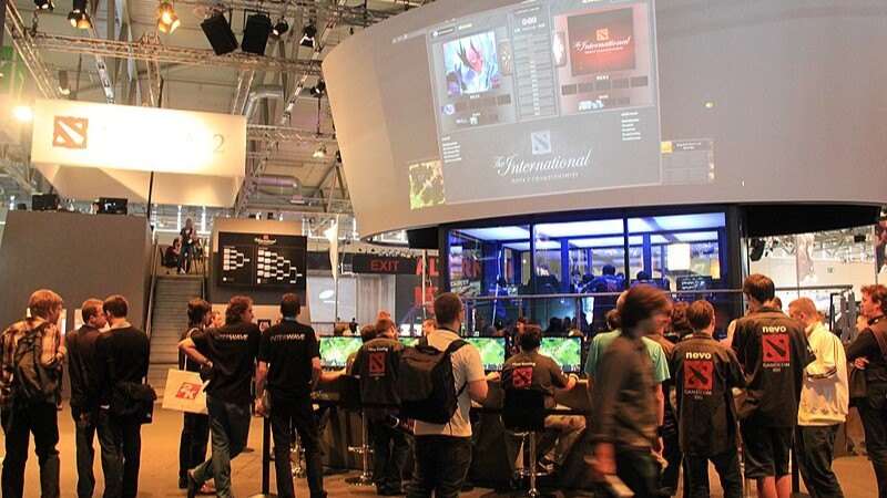 The International Dota 2 video game tournament - CC BY-SA