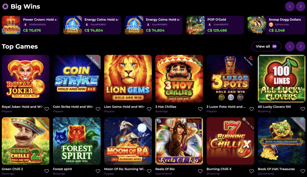 spinmama games