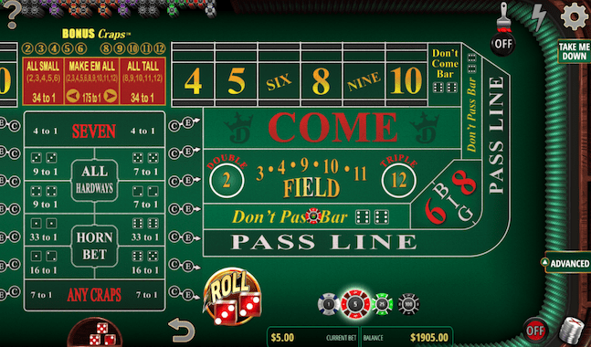 online craps canada