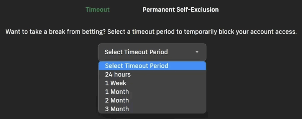 self-exclusion tools