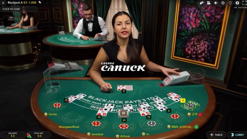 Live Blackjack Demo from LeoVegas. Review can be found at https://www.casinocanuck.ca/live-dealer/live-blackjack/
Content brought to you by https://www.casinocanuck.ca. Your source for all things crazy about online casinos and gambling., tags: dealer real casino - Youtube