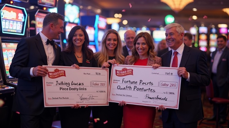 Slot machines award multiple million-dollar jackpots in November, Concept art for illustrative purpose - Monok