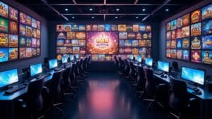 Playtech: A titan of online gaming technology, Concept art for illustrative purpose, tags: playtech - Monok