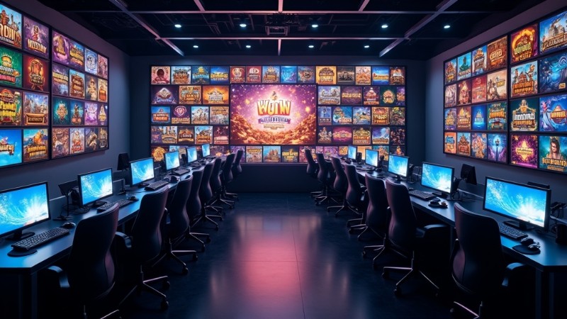 Playtech: A titan of online gaming technology, Concept art for illustrative purpose, tags: playtech - Monok