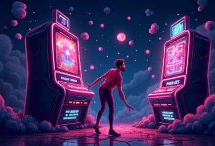 The evolving psychology of money slots: what keeps players spinning, Concept art for illustrative purpose - Monok